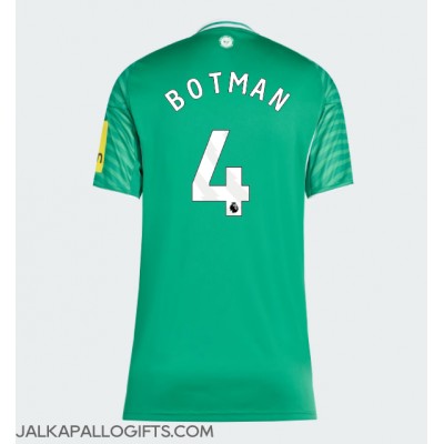 Newcastle United Sven Botman #4 Vieraspaita Naiset 2025-26 Lyhythihainen Newcastle United Sven Botman #4 Vieraspaita Naiset 2025-26 Lyhythihainen